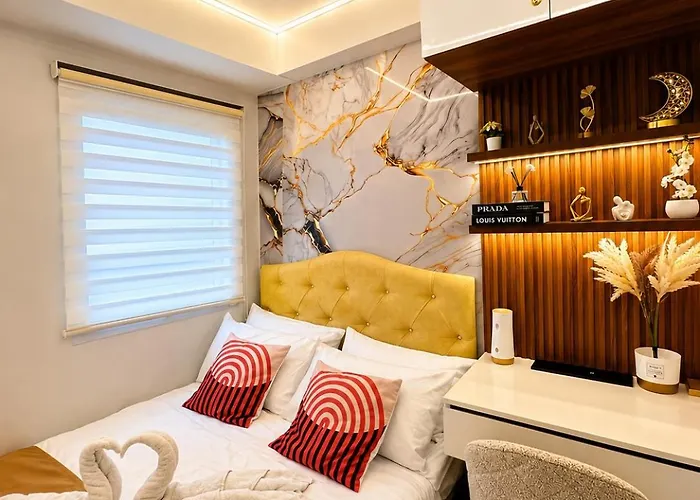 Heavens 2br Cozy Smart Unit Near It Park * 만다웨 시