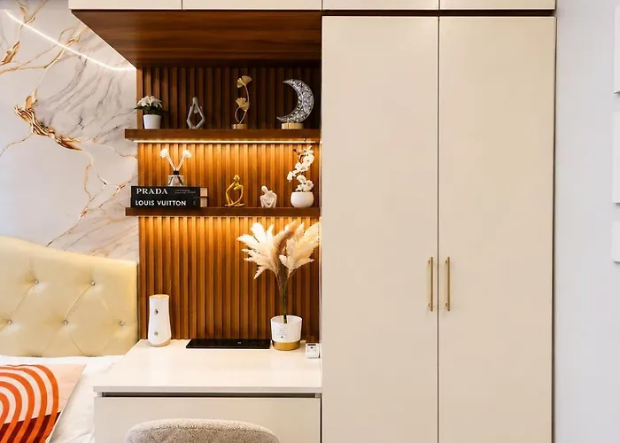 아파트호텔 Heavens 2br Cozy Smart Unit Near It Park 만다웨 시